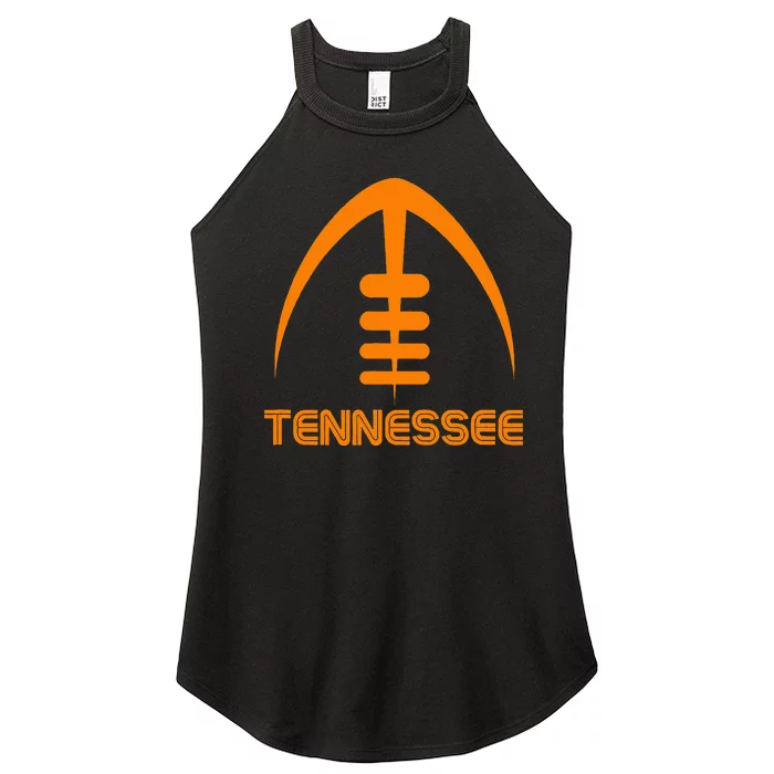 Retro Tennessee Tn Orange Vintage Design Classic Tennessee Women’s Perfect Tri Rocker Tank