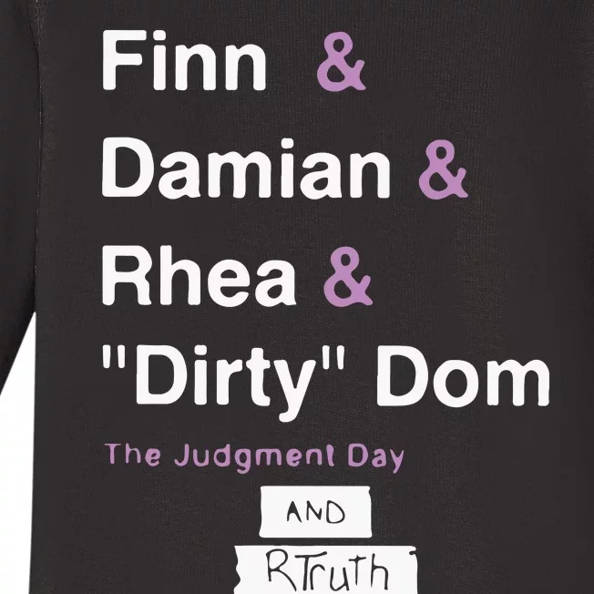 R Truth The Judgment Day Baby Long Sleeve Bodysuit