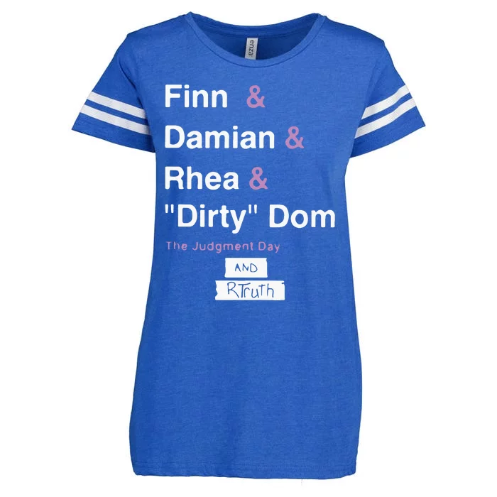 R Truth The Judgment Day Enza Ladies Jersey Football T-Shirt