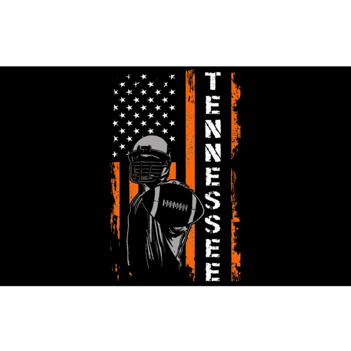 Retro Tennessee Throwback Design Tn Usa Flag Bumper Sticker