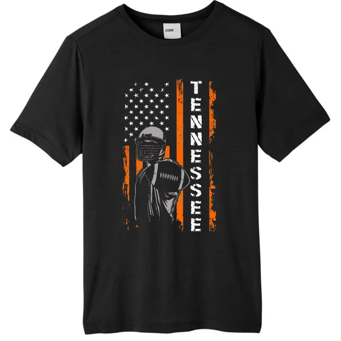 Retro Tennessee Throwback Design Tn Usa Flag ChromaSoft Performance T-Shirt