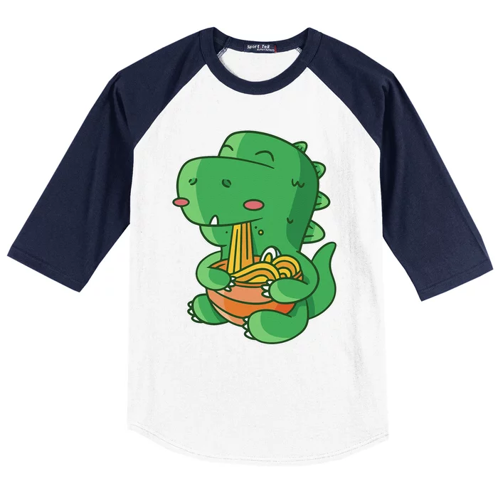 Ra  Trex Tshirt Kawaii Anime Tee Japanese Dinosaur Baseball Sleeve Shirt