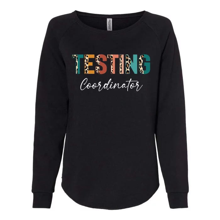 Rock The Test Dont Stress Test Day Funny Teacher day Womens California Wash Sweatshirt