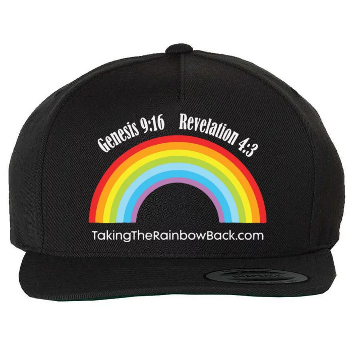 Revelation Taking The Rainbow Back Wool Snapback Cap