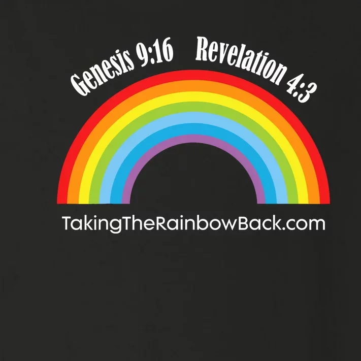 Revelation Taking The Rainbow Back Toddler Long Sleeve Shirt