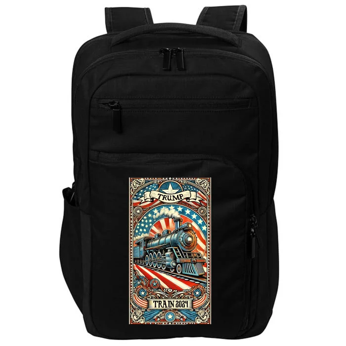 Retro Trump Tarot Card 2024 Impact Tech Backpack