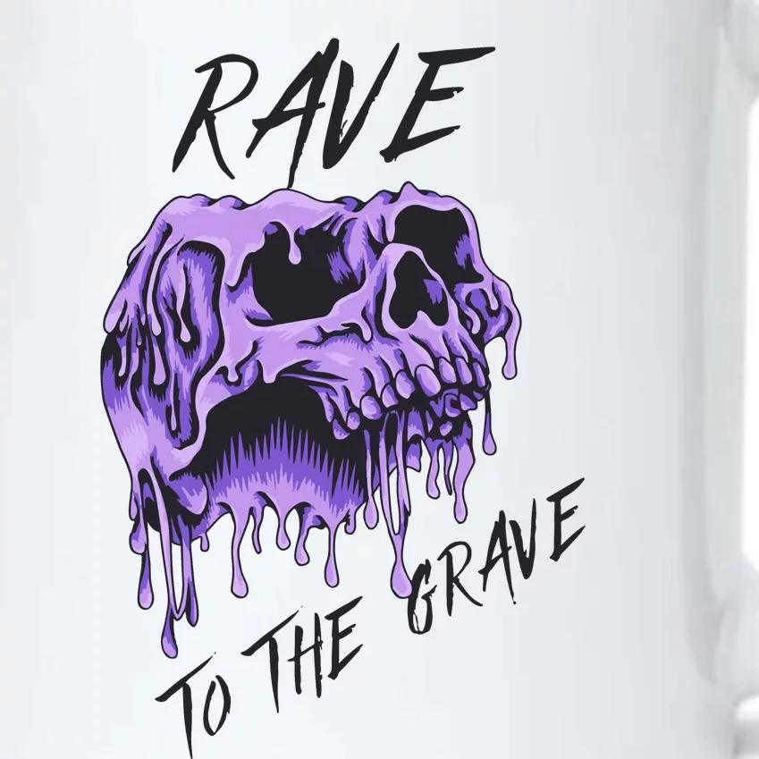 Rave To The Grave Black Color Changing Mug