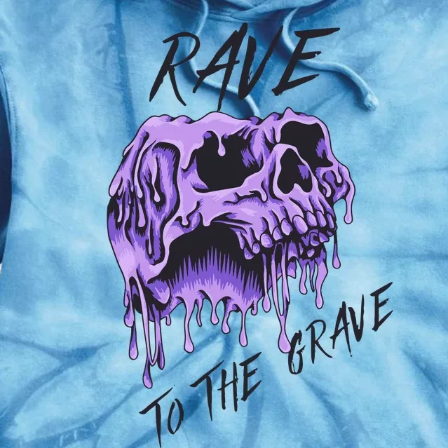 Rave To The Grave Tie Dye Hoodie