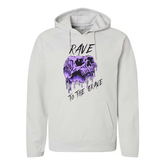 Rave To The Grave Performance Fleece Hoodie