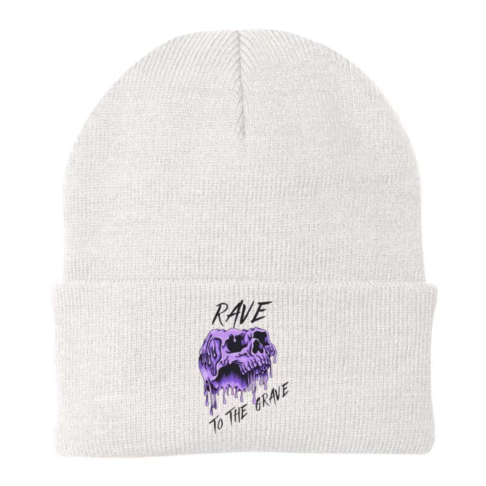 Rave To The Grave Knit Cap Winter Beanie