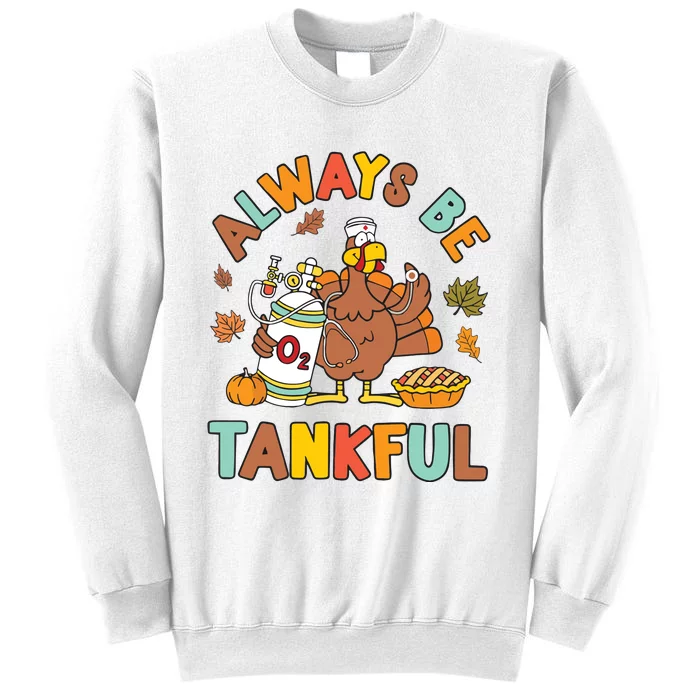 Respiratory Therapist Thanksgiving Nurse Autumn Fall Turkey Sweatshirt