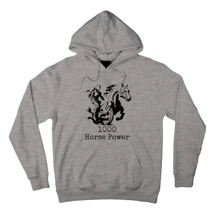 Ride the Thunder 1000 Horse Power Tall Hoodie