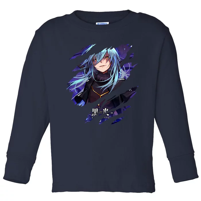 Rimuru Tempest Tensei Shitara That Time I Got Reincarnated As A Slime Activ Toddler Long Sleeve Shirt