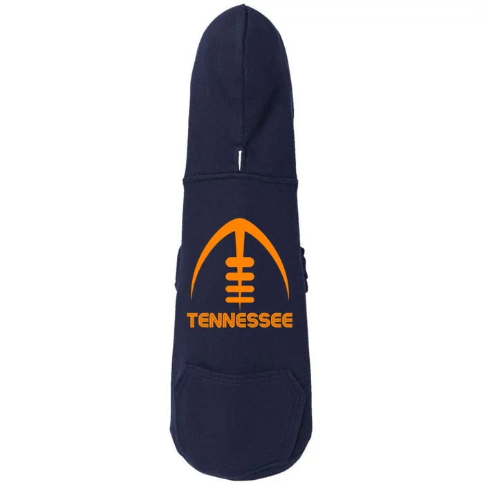 Retro Tennessee TN Orange Vintage Design Classic Tennessee Doggie 3-End Fleece Hoodie