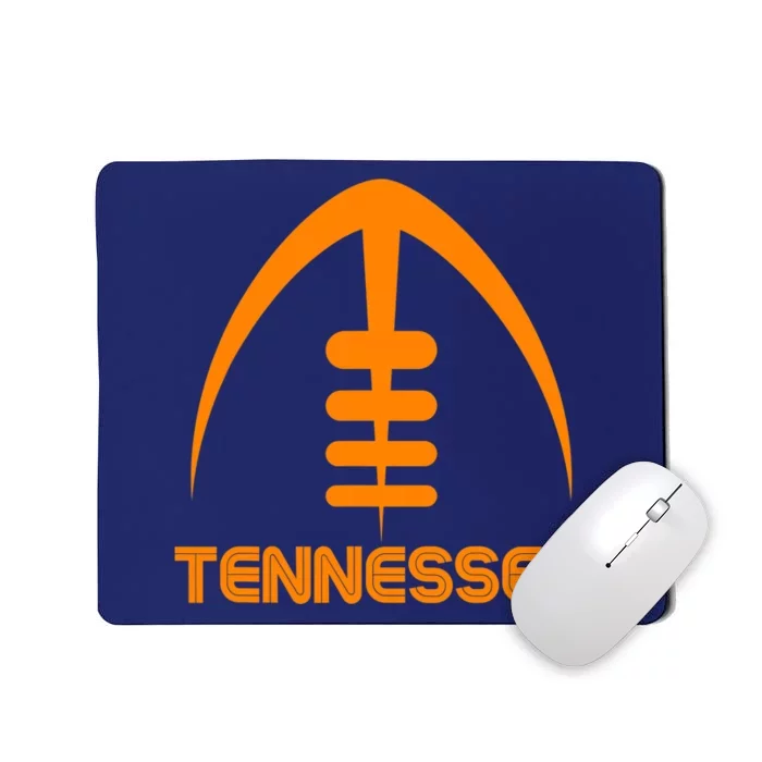 Retro Tennessee TN Orange Vintage Design Classic Tennessee Mousepad