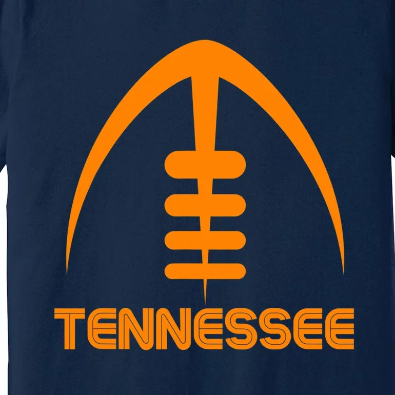 Retro Tennessee TN Orange Vintage Design Classic Tennessee Premium T-Shirt