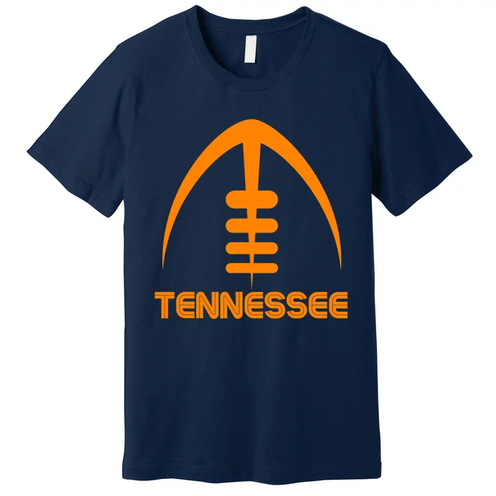 Retro Tennessee TN Orange Vintage Design Classic Tennessee Premium T-Shirt