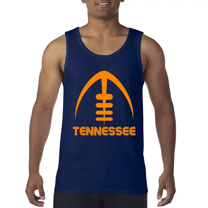 Retro Tennessee TN Orange Vintage Design Classic Tennessee Tank Top