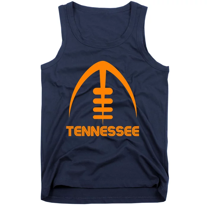 Retro Tennessee TN Orange Vintage Design Classic Tennessee Tank Top