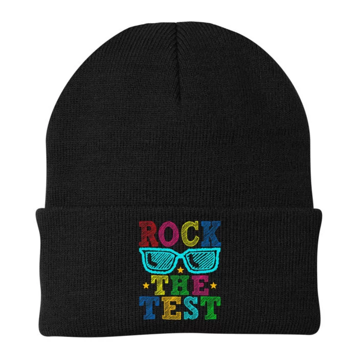 Rock The Test Testing Day Knit Cap Winter Beanie