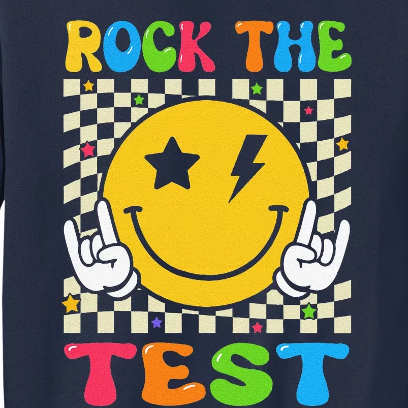 Rock The Test Funny Testing Day Sweatshirt