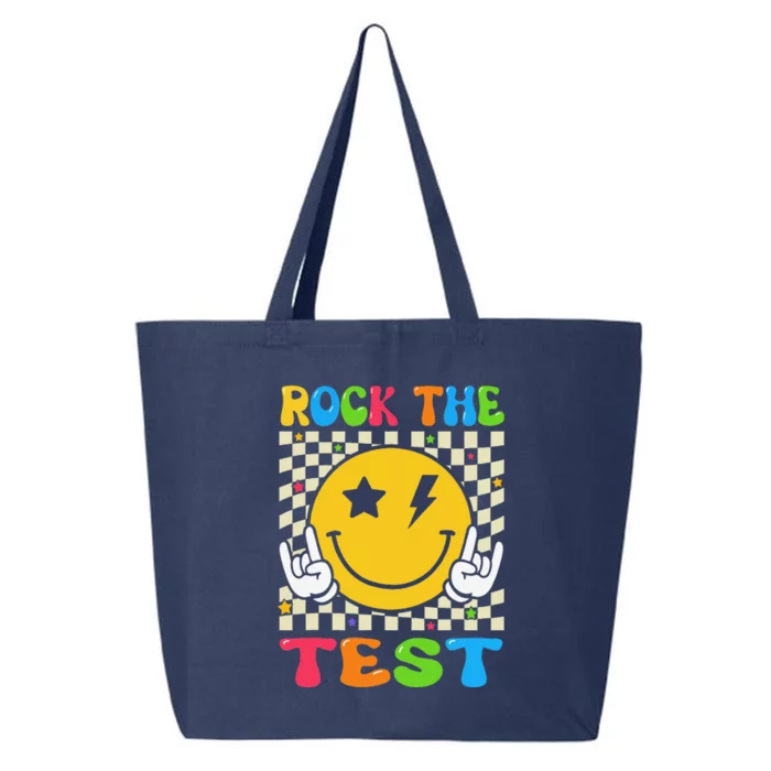 Rock The Test Funny Testing Day 25L Jumbo Tote