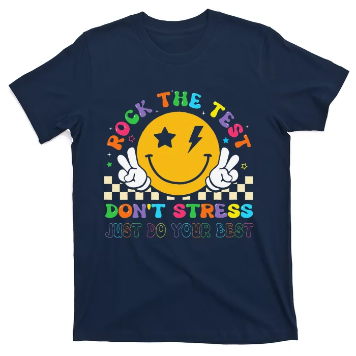 Rock The Test For Teacher Student Testing Day T-Shirt