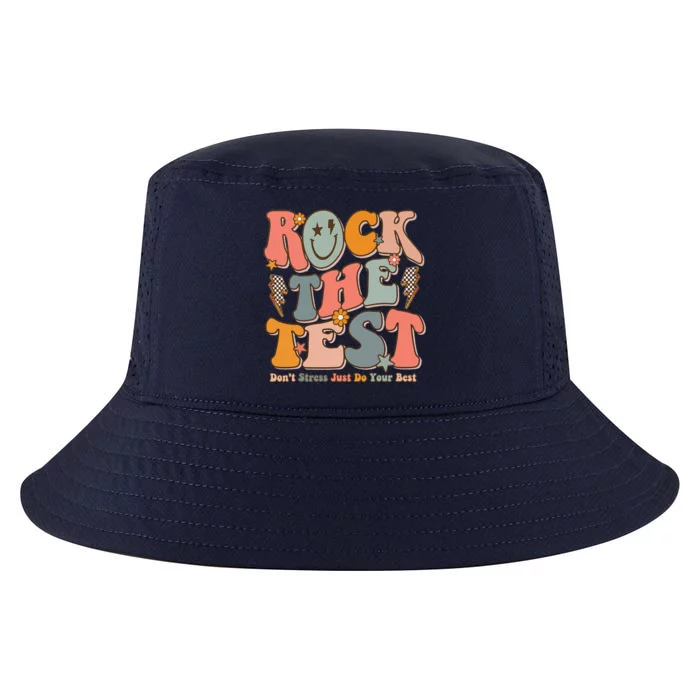 Rock The Test Testing Day DonT Stress Do Your Best Test Day Cool Comfort Performance Bucket Hat