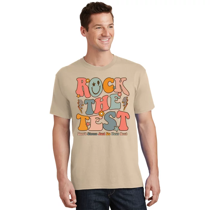 Rock The Test Testing Day DonT Stress Do Your Best Test Day T-Shirt