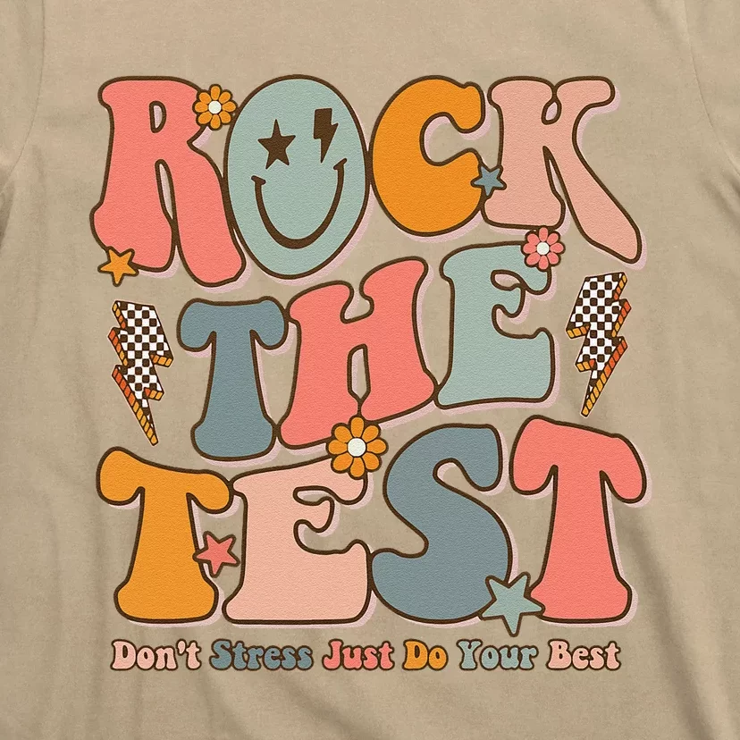 Rock The Test Testing Day DonT Stress Do Your Best Test Day T-Shirt