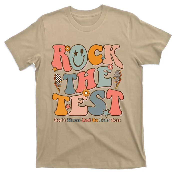 Rock The Test Testing Day DonT Stress Do Your Best Test Day T-Shirt