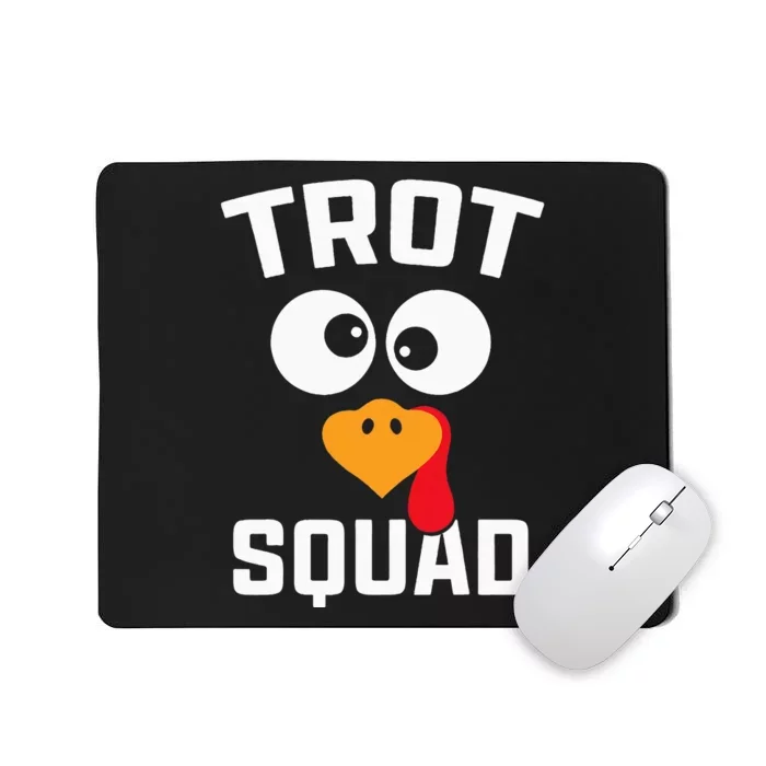 Running Turkey Trot Squad Thanksgiving For Mousepad