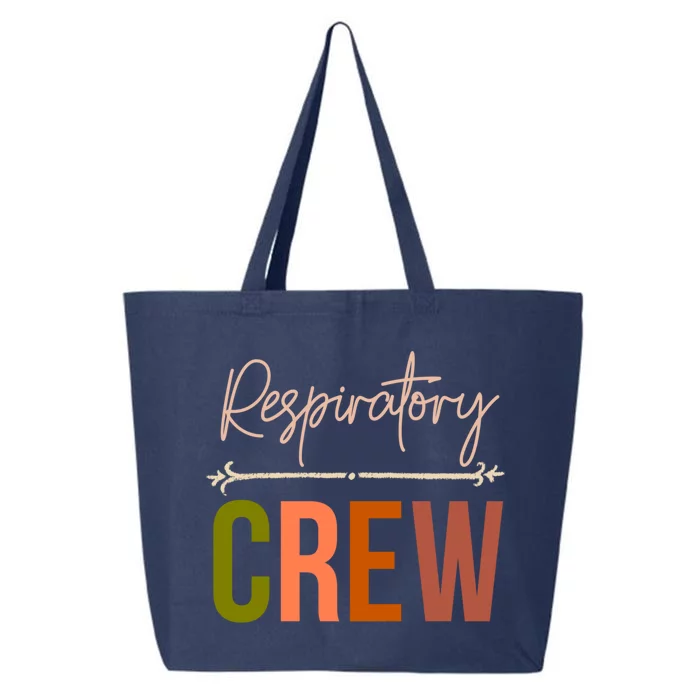 Respiratory Therapist Therapy Crew Matching Lung Health Week Gift 25L Jumbo Tote