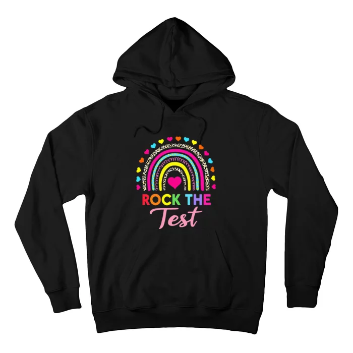 Rock The Test Test Day Teacher Testing Day Hoodie