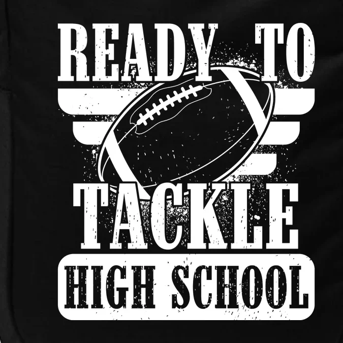 Ready To Tackle High School Football Ball Impact Tech Backpack