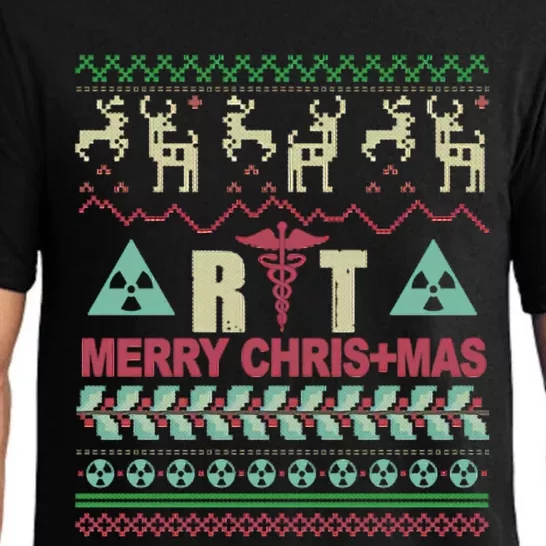 Radiology Tech Ugly Christmas Pajama Set