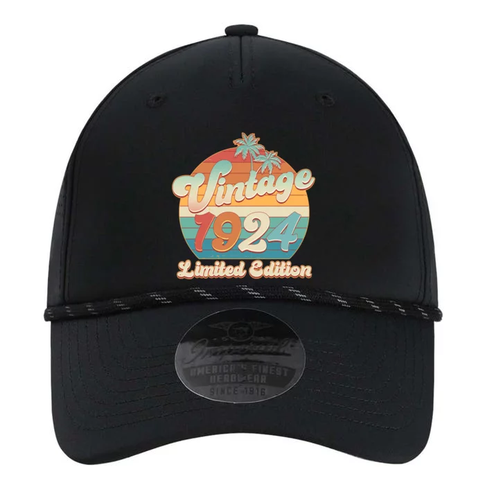 Retro Tropical Vintage 1924 Limited Edition 100th Birthday Performance The Dyno Cap