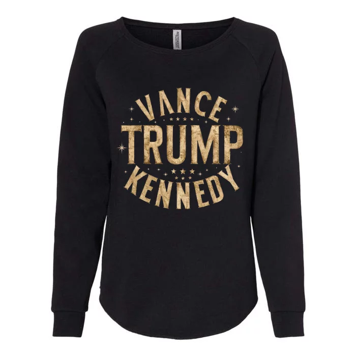 Red Trump Vance Kennedy Design 2024 Womens California Wash Sweatshirt