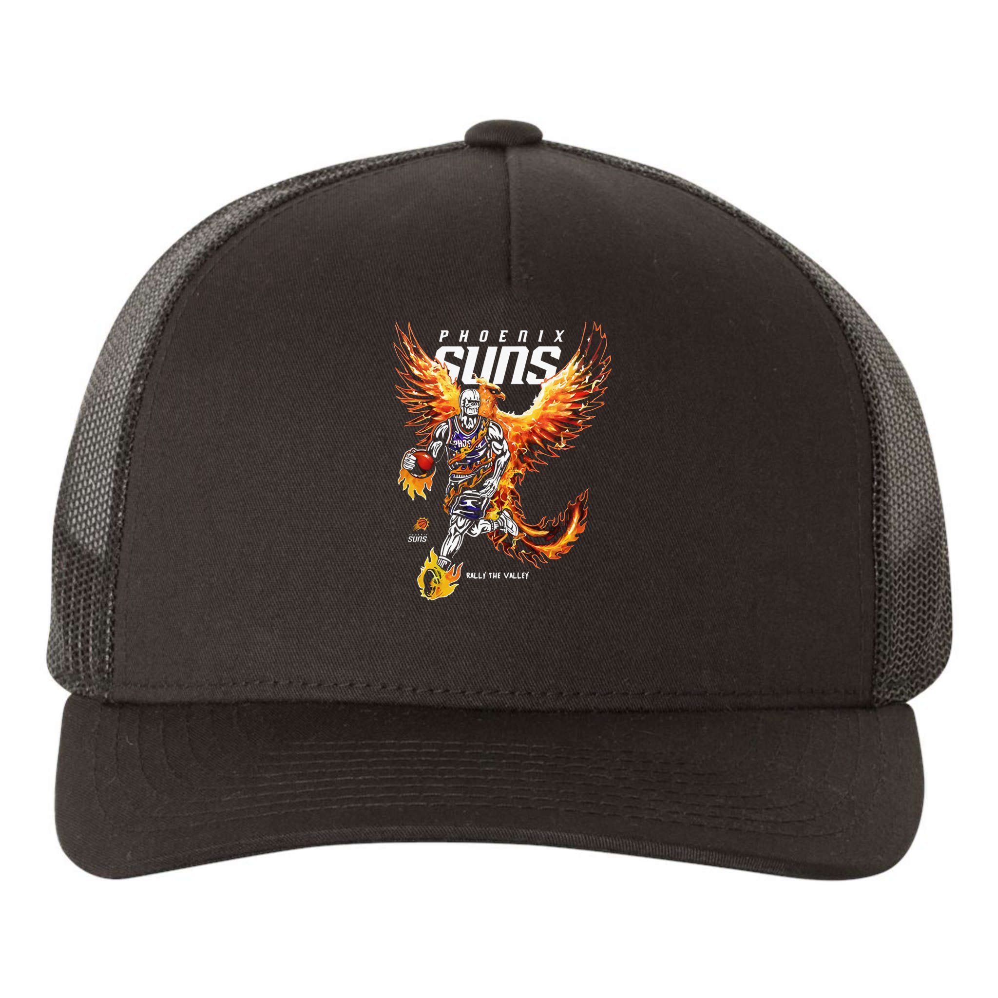 Rally The Valley Phoenix Basketball Yupoong Adult 5-Panel Trucker Hat