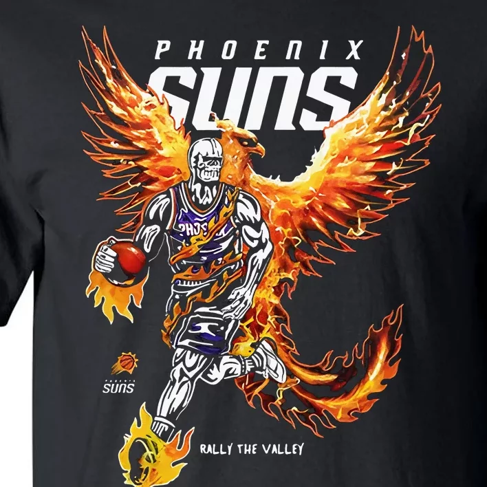 Rally The Valley Phoenix Basketball Tall T-Shirt