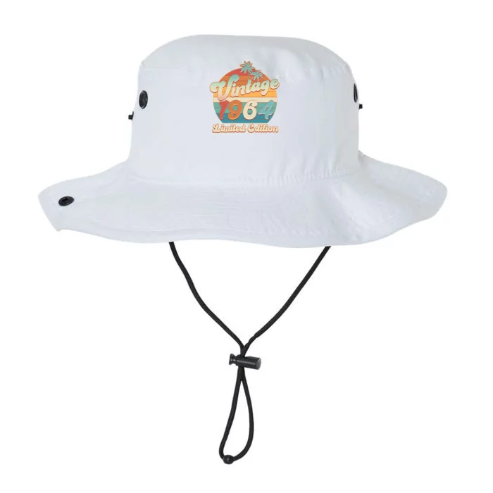 Retro Tropical Vintage 1964 Limited Edition 60th Birthday Legacy Cool Fit Booney Bucket Hat