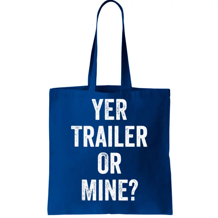 Redneck Trailer White Trash Tote Bag