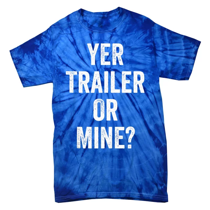 Redneck Trailer White Trash Tie-Dye T-Shirt