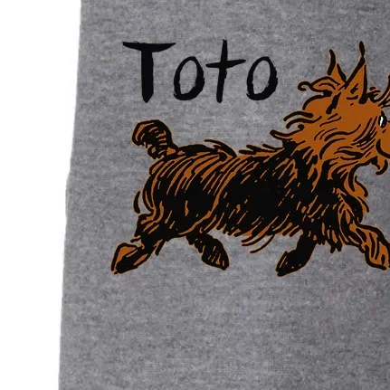 Retro Toto Wizard Of OZ Dog Art DesignFunny Fairytale Doggie 3-End Fleece Hoodie