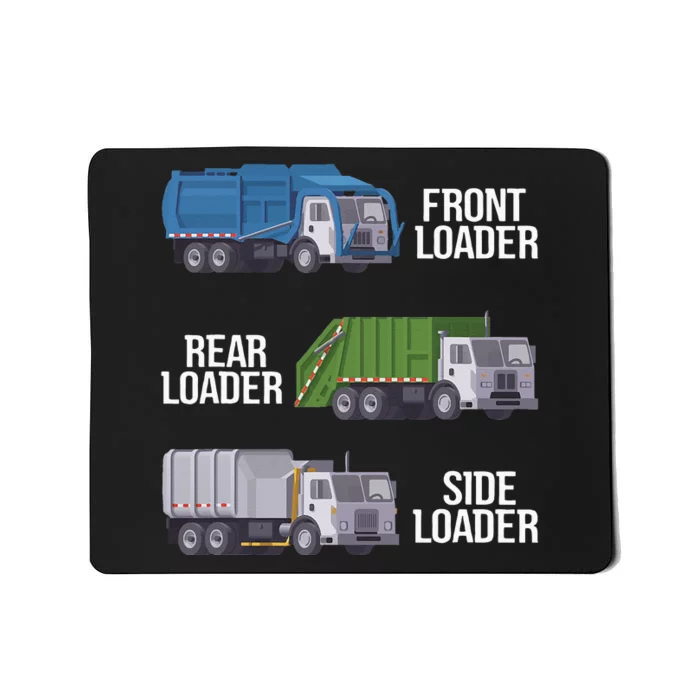 Recycling Trash Waste Separation Garbage Truck Mousepad