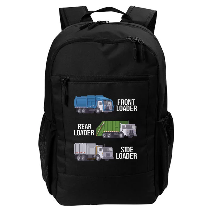 Recycling Trash Waste Separation Garbage Truck Daily Commute Backpack