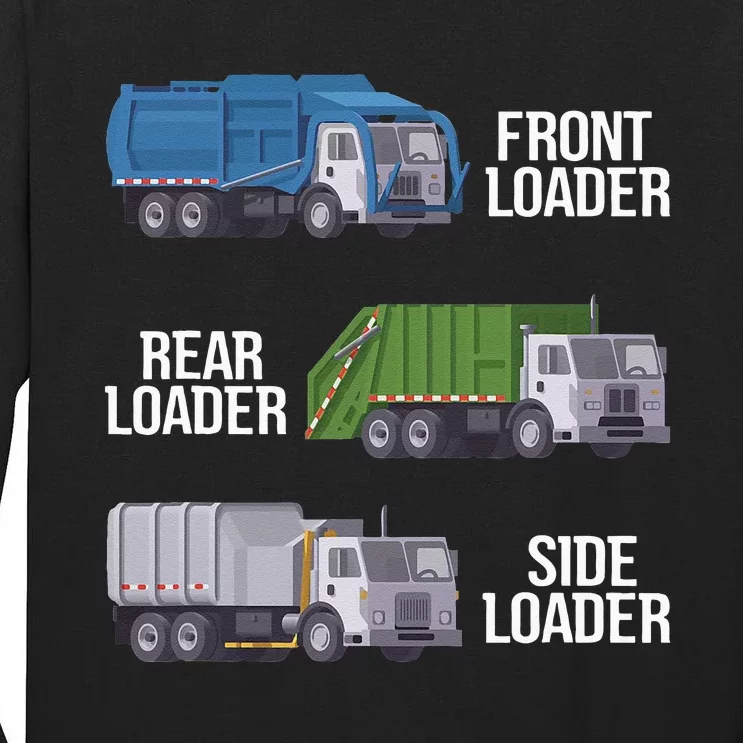 Recycling Trash Waste Separation Garbage Truck Tall Long Sleeve T-Shirt