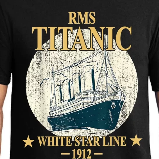 RMS TITANIC White Star Line Cruise Ship 1912 boy girl kid Pajama Set