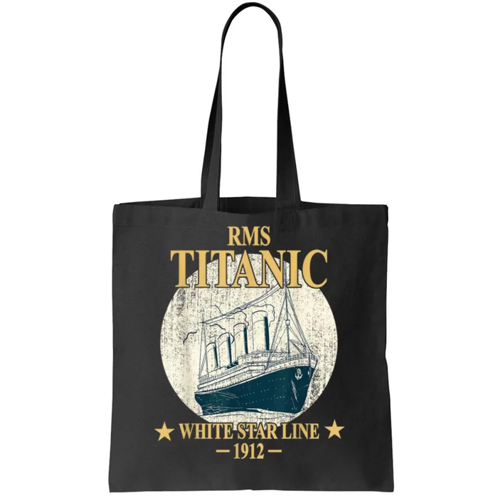 RMS TITANIC White Star Line Cruise Ship 1912 boy girl kid Tote Bag