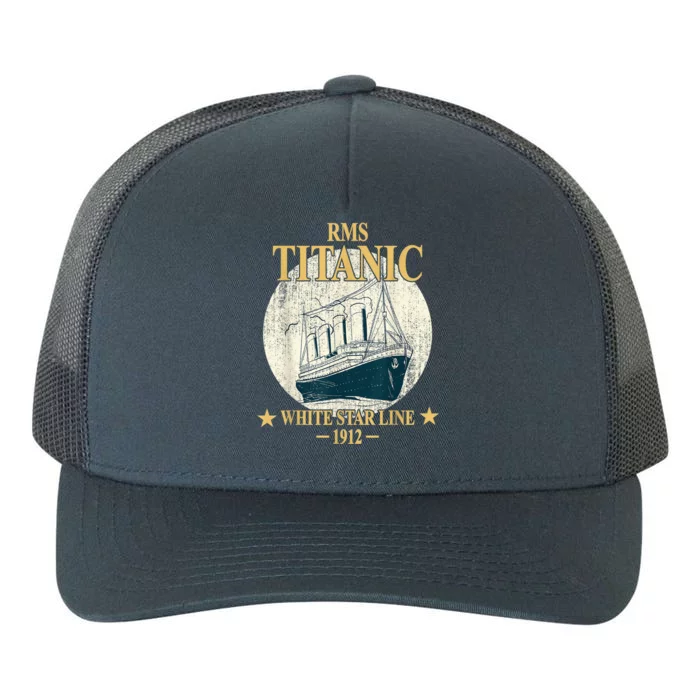 RMS TITANIC White Star Line Cruise Ship 1912 boy girl kid Yupoong Adult 5-Panel Trucker Hat